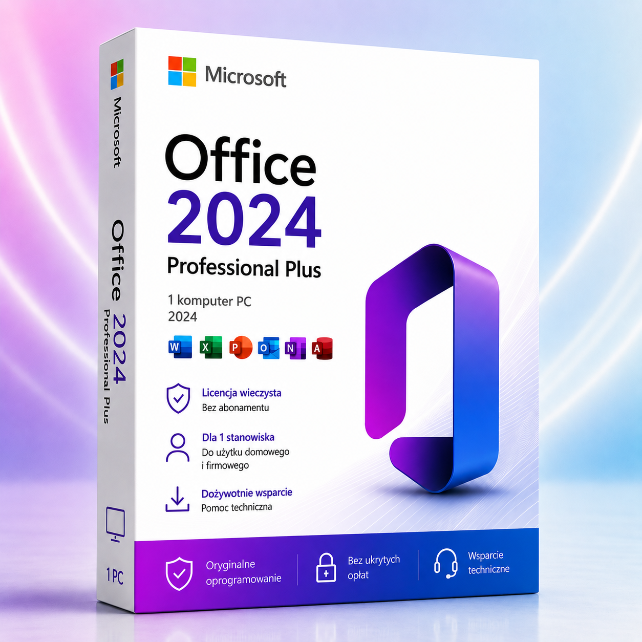 Microsoft Office 2024 Professional Plus – (aktywacja telefoniczna)